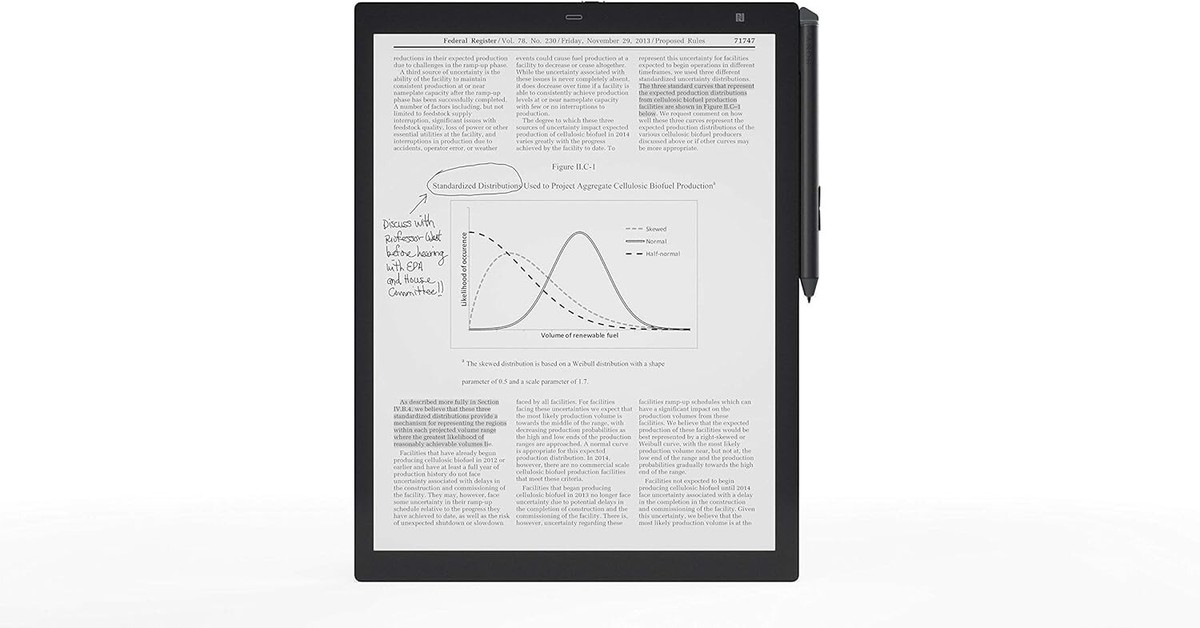 SONY DPT-RP1 Digital Paper 13.3 Inch A4 White e-Book Reader New | eBay