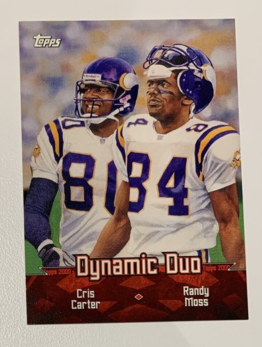 2000 Topps Dynamic Duo Chris Carter & Randy Moss #TC2~