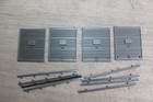 Weaver Trains O Scale Ps-1 Boxcar Set of 4 Doors w/ Door Guides Freight Car