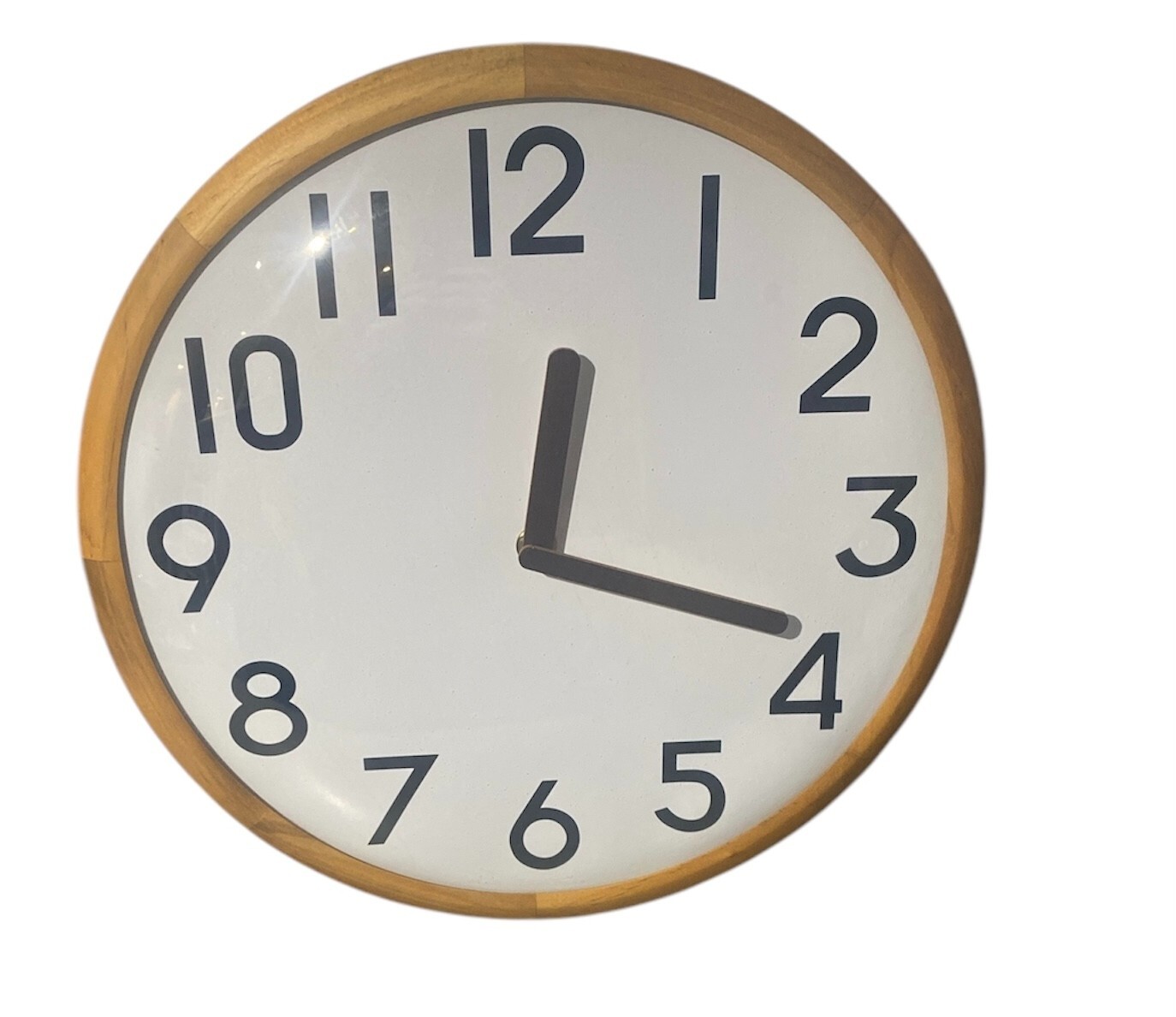 Beige Wall Clock for Classic & Modern Interiors Round Wall Clock 30cm