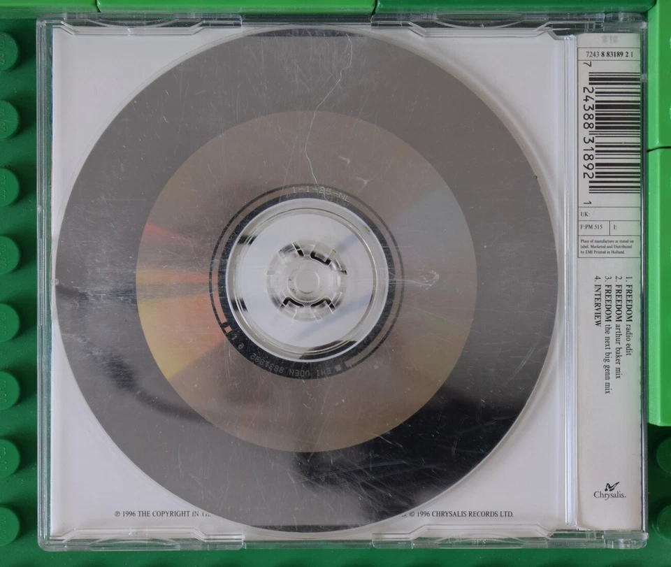 Robbie Williams - Freedom - Chrysalis - CD Single - Bild 2 von 4