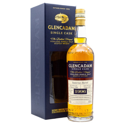 Glencadam 25 Years 1996/2021 Cask 9746 Highland Whisky 0,7l 61,6%