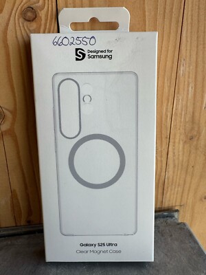 Original Samsung Galaxy Magnet Clear Case für Galaxy S25 Ultra - Transparent