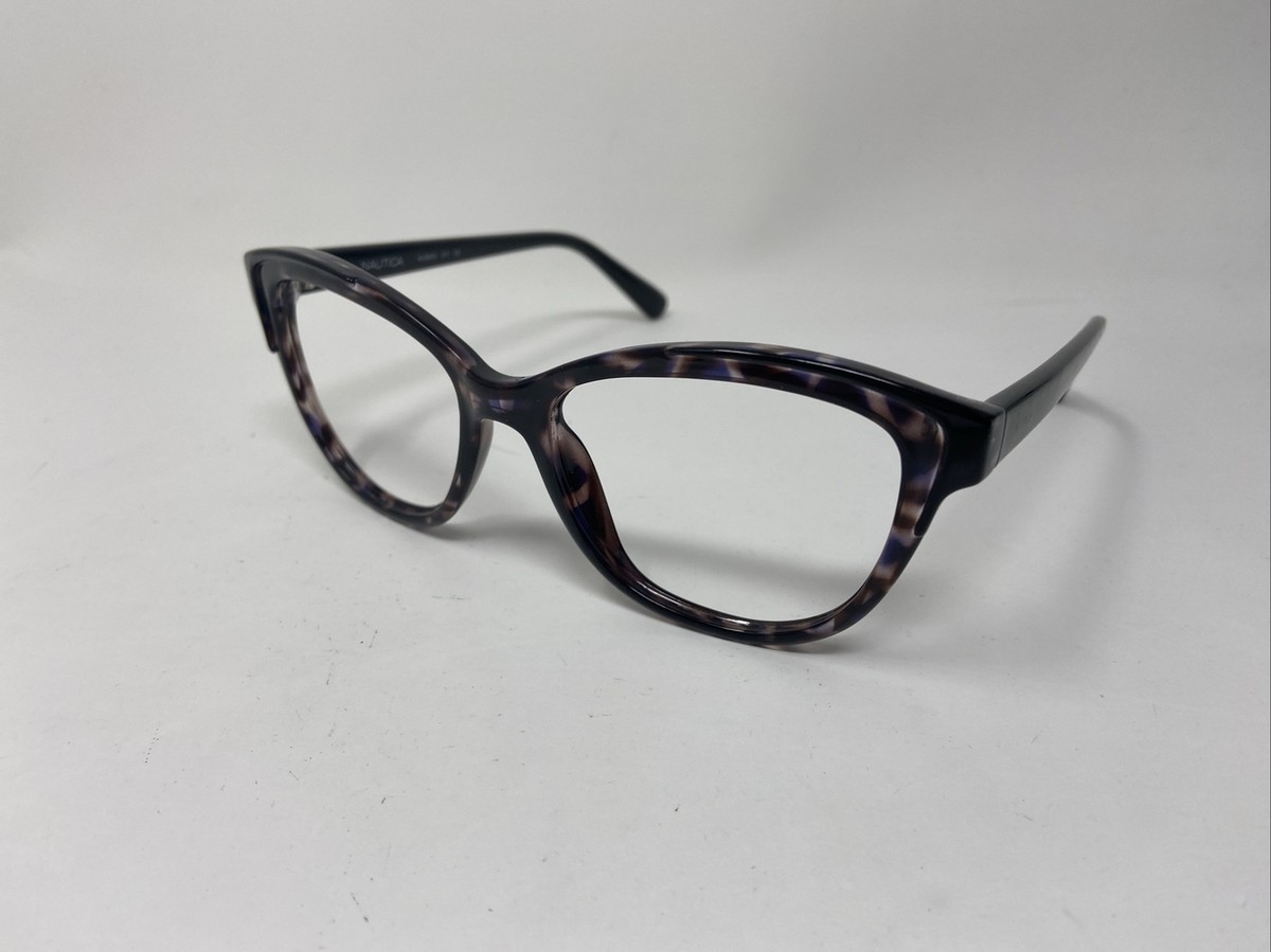 NAUTICA NLS6003 017 55/17/140 BROWN BLACK SUNGLASSES FRAME ONLY !G12