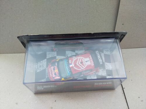CITROEN C3 WRC S. OGIER RALLYE MONTECARLO 2019 1/43 IXO NUEVO NEW MINT IN BOX - Imagen 4 de 5