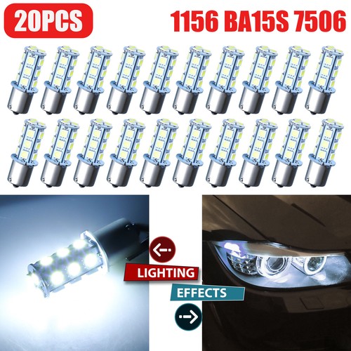 20x 1156 1141 18SMD RV Camper Trailer LED Interior Light Bulbs 12V Super 6000K 601549099557 eBay