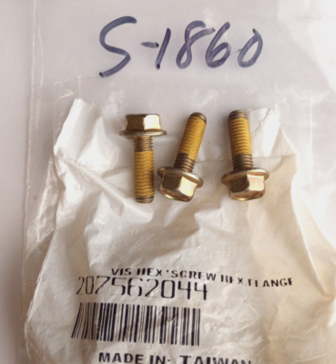 BRP Can-Am Ski-Doo Hex Flange Screw NOS 207562044 Qty. 3 (S-1860