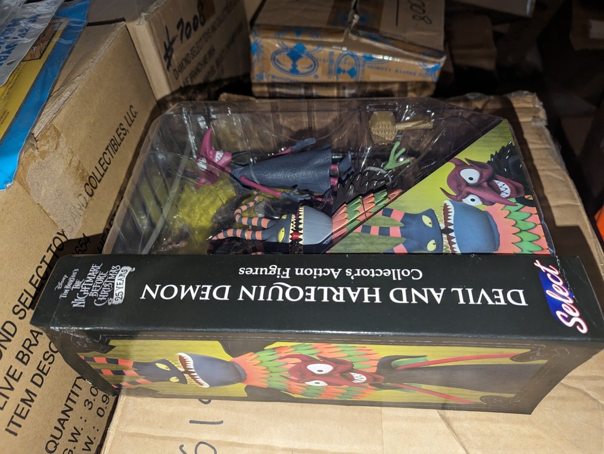 Nightmare Before Christmas Diamond Select Devil And Harlequin