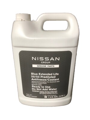 1 Gal Nissan Blue Extended Life 50/50 Prediluted Antifreeze