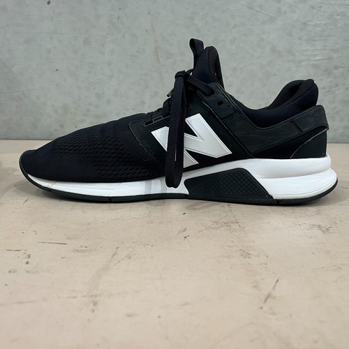 New Balance 247 MS247FF Mens Black White Lace Up Running Shoes Sneakers Size 13 - Picture 7 of 21
