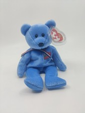 Ty Beanie Baby America the Bear Plush 9/11 Commemorative Bear