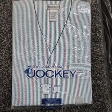 Vtg Jockey 80s Pajama Set Short Sleeves Size Small Tall New Old Stock Vintage