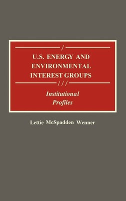 Lettie McSpadden Wenner | U.S. Energy and Environmental Interest Groups | Buch