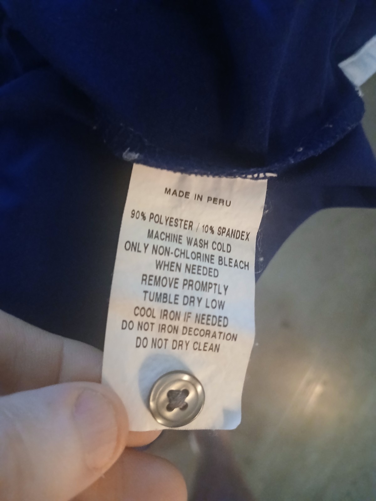 Greyson Golf Stretch Polyester Solid Polo Shirt N… - image 5