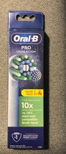 Oral-B PRO Cross Action Clean Maximizer Toothbrush Heads Pack of 4