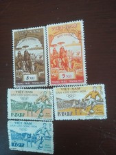 5 timbres du Vietnam