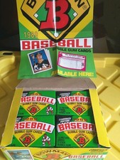 1989 BOWMAN Baseball Wax Box 36 Sealed Packs Possible Ken Griffey +Rare Poster ⚾