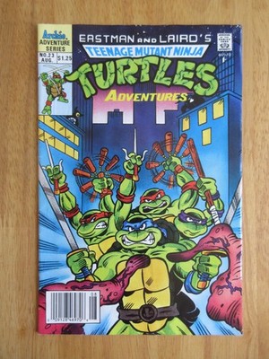 Lot of *5* Archie TEENAGE MUTANT NINJA TURTLES ADVENTURES: #3, 4