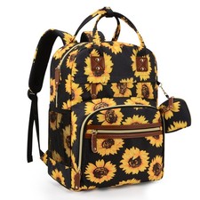 Diaper Bag Backpack with Stroller Straps, Waterproof Travel Tote for Baby