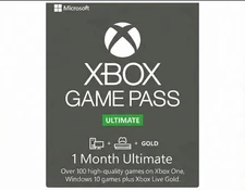 1 Month Xbox Game Pass Ultimate. CODE WILL BE SENT TO INBOX