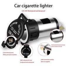 Car Power Socket DC 12V 120W Cigarette Lighter Plug Outlet Lighter Socket Plug