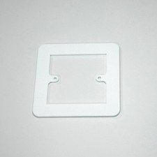 Acrylic Single Light Switch Plug Socket Surround Wall Plate Trim Home & Office