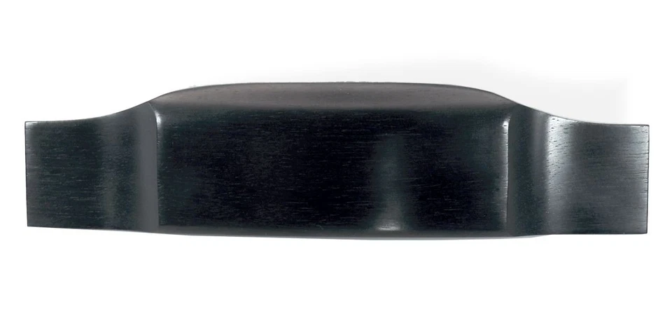 Bridge Acoustic Guitar Blank M Style DIY No Holes or Slot Ebony XTall 109870EB - Image 3 of 4