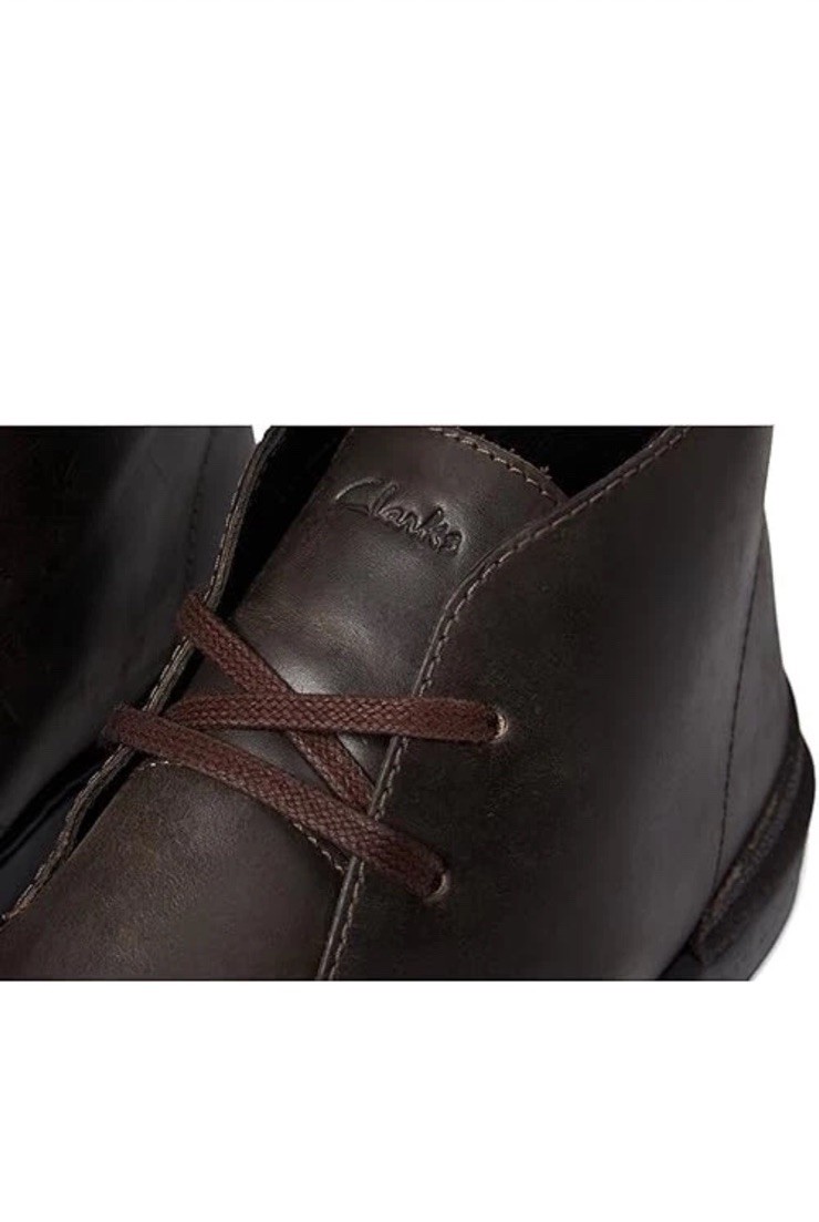 Clarks Courtlite DBT Men's DARK BROWN LEATHER Boots UK Size G EUR