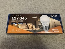 Cotledl 5W E27 LED Screw Bulbs 6000K Cool White, 40W Equivalent