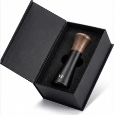 WDT Espresso Distribution Tool – Coffee Distributor with Walnut Wood Handle –...