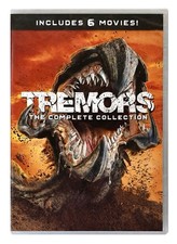 Tremors 1-6 Complete 6 Film Collection DVD,2018 Kevin Bacon, Reba NEW SEALED