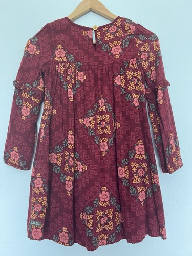 Matilda Jane Just Imagine Emmaline Floral Print Swing Girls Dress Size 12 - Picture 11 of 14