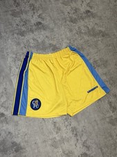 Vintage Umbro Chelsea 1996 1997 Away Football Soccer Shorts Yellow Color Rare