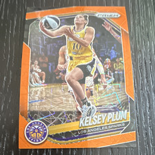 Panini 2025 Prizm WNBA Kelsey Plum #59 Los Angeles Sparks Orange Parallel