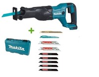 Makita DJR186ZK Akku-ReciprosäGe 18V SäBelsäGe DJR186 Aktion + 9 SäGebläTter