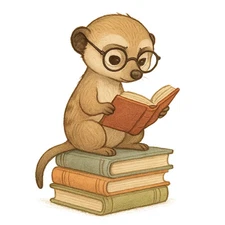 Funny Meerkat Car Sticker 9x9cm - Funny Animal Sticker for Car