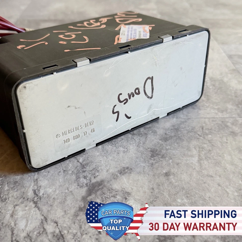 Unidad de bomba de vacío de bloqueo central OEM 1992-1999 Mercedes-Benz W140 S320 S500 Foto 4 de 4