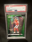 2024 Panini Prizm - Rookies Bo Nix #309 Neon Green Pulsar Prizm (RC) PSA 9