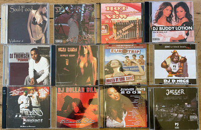 12 Hip Hop RnB DJ-Mix CDs Dr Dre,Jay-Z,DMX,50 Cent,Usher,Ja Rule,Snoop Dogg,Nas