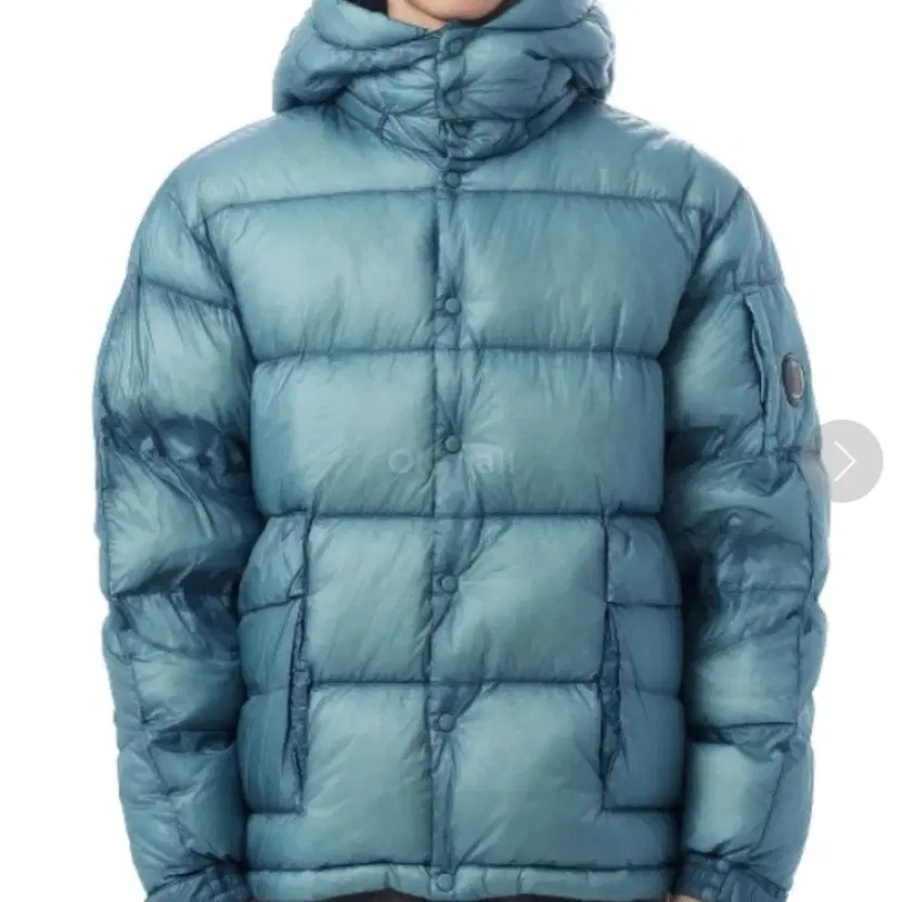 CP Company D.D Shell Detachable Hood Down Jacket XL - Sky Blue thumbnail 4