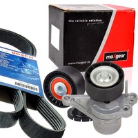 Bosch 7PK1705 Keilrippenriemen-Satz + Spanner FüR Renault Megane III Nissan