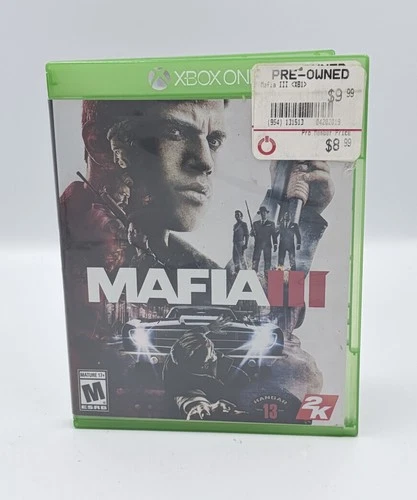 Mafia III 3 (Microsoft Xbox One, 2016) Complete CIB w/ Manual & Map Tested Works