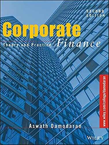 Corporate Finance: Theory And - Hardcover, By Damodaran Aswath - Very Good
