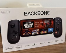 Backbone USB Type C Mobile Gaming Controller - Black, iPhone/Android