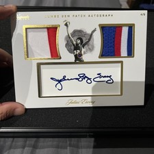 2022 Keepsake Julius Erving Auto Jumbo Patch /5