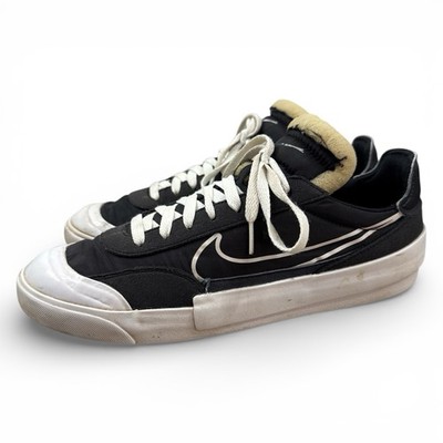 Nike Drop-Type Hybrid Mens Casual Shoes Sneakers Black White CQ0989-002 Size 10