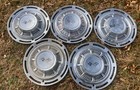 Lot Set 5 OEM 1959 Chevy Bel Air Impala Nomad 14 inch hubcaps wheel covers