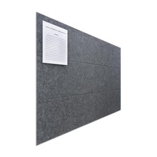 Large Felt Bulletin Board 48" x 36" ,Cork Board Alternative,12 Pack Felt Wall...
