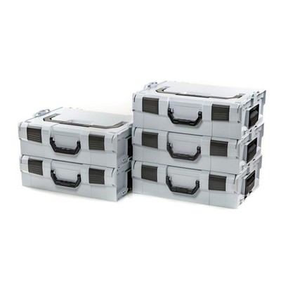 L Boxx System Bosch Sortimo |  L-Boxx 136 Gr2 5er Set grau