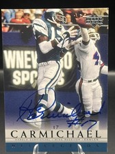 2000 Upper Deck Legends Autographs Harold Carmichael Auto Philadelphia Eagles